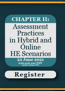 CHAPTER II: Assessment practices in hybrid and online HE scenarios